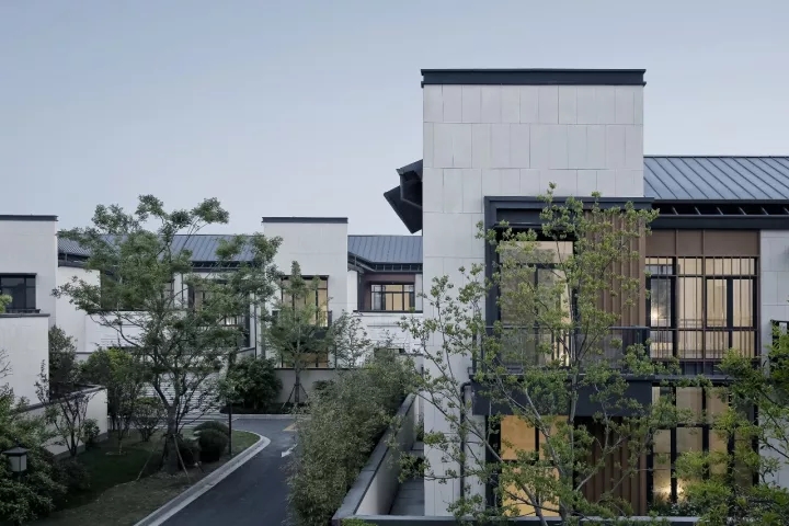 庭院、建筑與內(nèi)部道路的關(guān)系